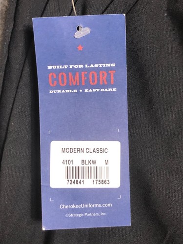 Cherokee ropa de trabajo pantalones para mujer talla M con llamaradas corte pierna cordón 35X31 - Imagen 9 de 12