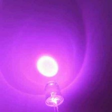 10-1000pcs 3mm LED Light Clear Purple Lights DIY Kit US Seller Fast Ship