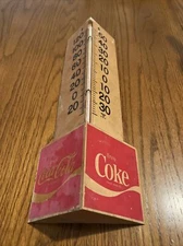 Coca Cola Triangle Thermometer  As Found, As Is!!! See All Pictures ** Read ***