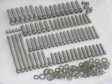 Harley Davidson DYNA Twin Cam 96 2007-11 engine covers Stainless Allen Bolt Kit