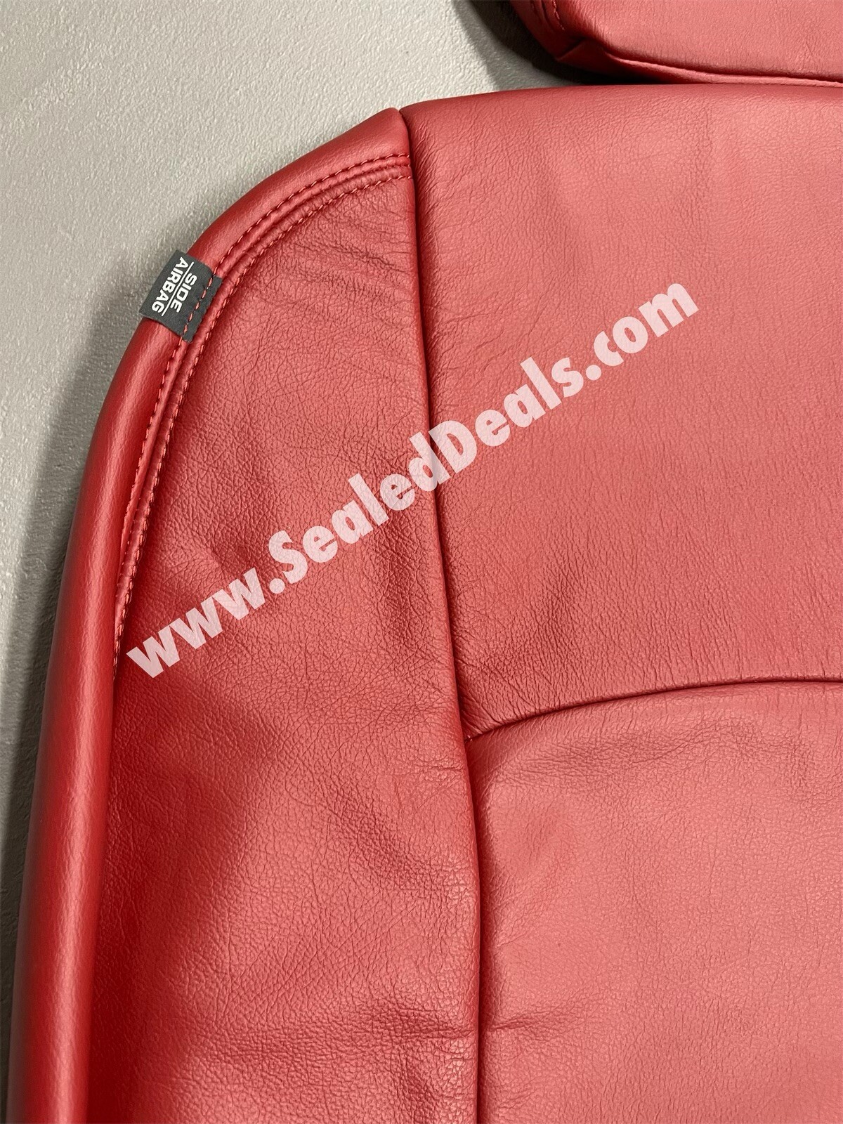 Katzkin Cardinal Red Leather Seat Covers for Ram Crew Cab Big Horn DS / Classic eBay