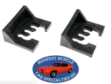 80-92 GM NOS Rear Window Back Glass Locating Plastic Clip Chevy Cadillac 2pc A37