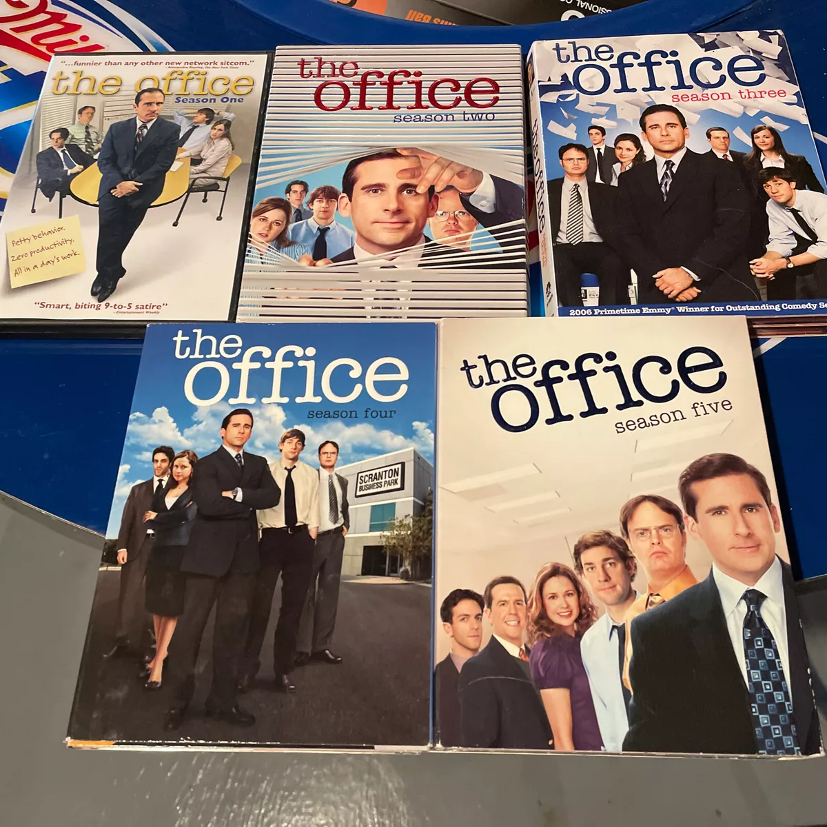 The Office Full Season 1 5 Collection DVD Box Set Lot Seasons 1 2 3 4 5
