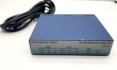 Visual Networks 807-0122 Visual UpTime Select 10/100 Ethernet ASE W/ Power Cord