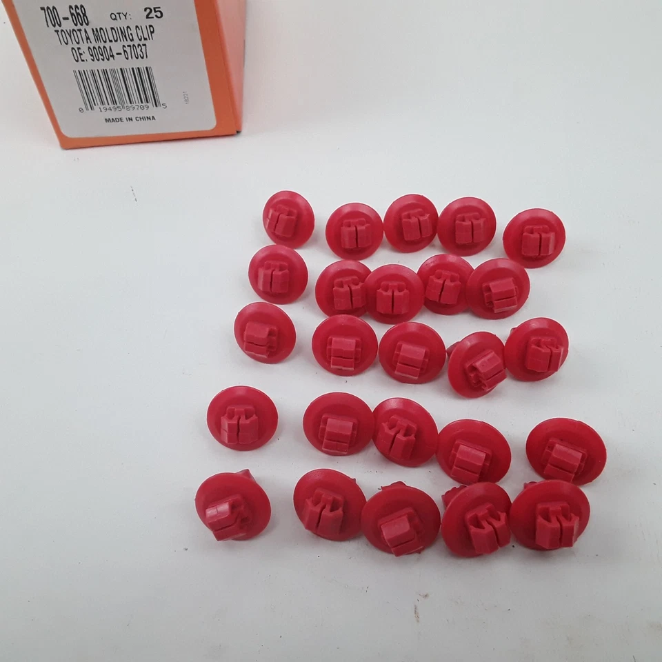 Pacote com 25 retentores de clipe de moldagem multiuso para-lama compatível com Tacoma Tundra 4Runner - Imagem 4 de 4