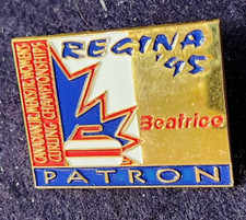Regina Men s and Women s Junior Curling Championship Pin 1995  Patron Beatrice