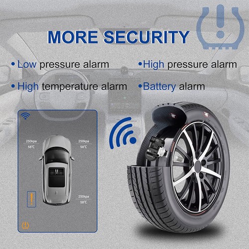 Set Of 4 Tire Pressure Monitor Sensor For Hyundai KIA 52933-D9100 TPMS Sensor - Picture 10 of 12