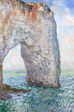 Claude Monet -The Manneporte near Etretat- Vintage Wall Art Poster/Canvas Print