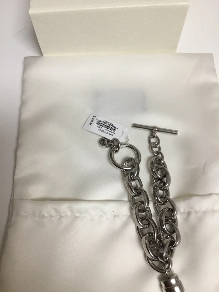 Michael KORS Pave' кристалл гудок браслет с Ярлыками Mkj3170 просто шикарный $125 - Изображение 3 из 4