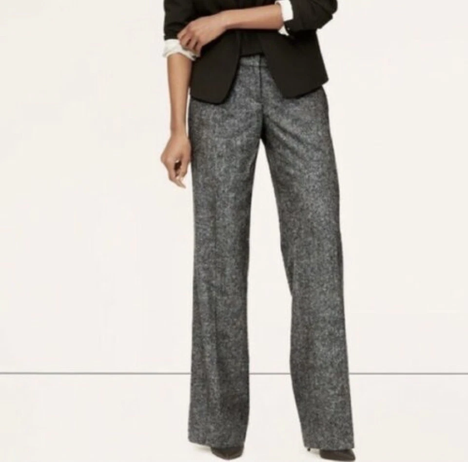 Женские брюки-твид Soft Surroundings размер 4 осень шик стиль для работы на выходные 89 долл. США - Изображение 2 из 4