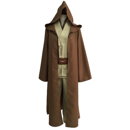 Jedi Sith Anakin Skywalker Obi Kenobi Wan Cosplay Costume Set Star Wars Costume - Picture 7 of 14