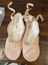 Bloch Infinity Stretch Canvas Ballet Flats Size 4.5 C