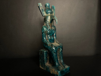 Egyptian Thoth statue - God of Moon-god of wisdom- Customized colors available