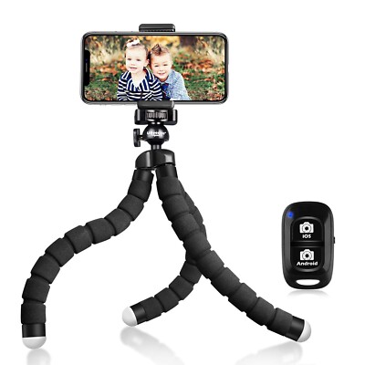 UBeesize Tripod S, Premium Flexible Phone Tripod with Wireless