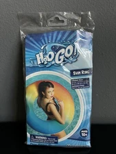 NEW H2O GO! Rainbow Swim Ring 32" Tube Pool Beach Summer Float Ages 10+ SEALED