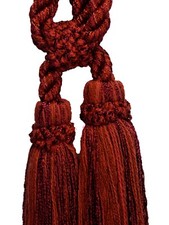 Conso Marquise P87 WINE DARK RUST Drapery Cur...
