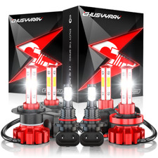 For Buick Regal 2010-2015 2016 White Led Headlight With Fog Lights Bulbs Kit