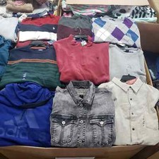 Wholesale Mens Clothing Bulk Reseller Lot 10 Mixed Sizes Consignment Inventory