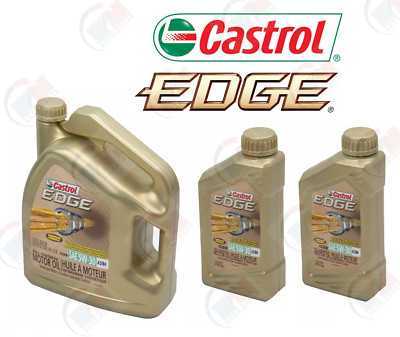7 Quarts - CASTROL EDGE 5W-30 FULL SYNTHETIC European Formula Motor Oil