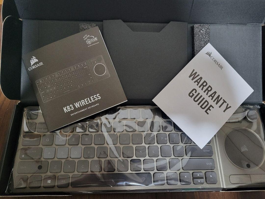 Corsair K83 Wireless Entertainment Keyboard - Black for sale