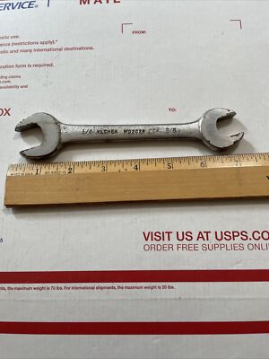 VLCHEK Wrench W02024 3/4  x 5/8  Open End USA Mechanics Hand Tool