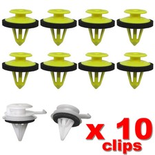 LAND ROVER DISCOVERY 3 A PILLAR POST TRIM CLIPS WINDSCREEN SET LR3 PLASTIC CLIPS