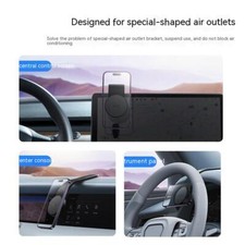 Magnetic Bendable Car Mobile Phone Holder Wireless Charger Phone Holder 15W Car
