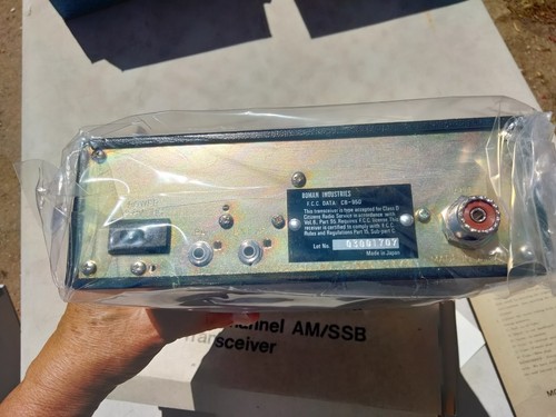 BOMAN CB-950 Deluxe 40 Channel AM/SSB Mobile Transceiver + Bracket UPO-9 NOS - Picture 6 of 14