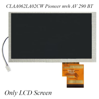 New 6.2 inch CLAA062LA02 CW LCD Screen Touch CLAA062LA02CW Pioneer