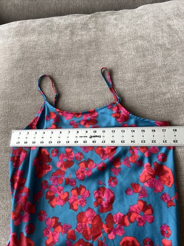 A New Day Floral Maxi Slip Dress Womens Size Small - Picture 3 of 6