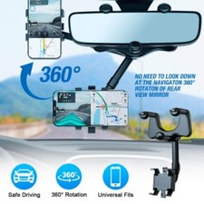 360° Car Phone Holder Rotatable And Retracta...