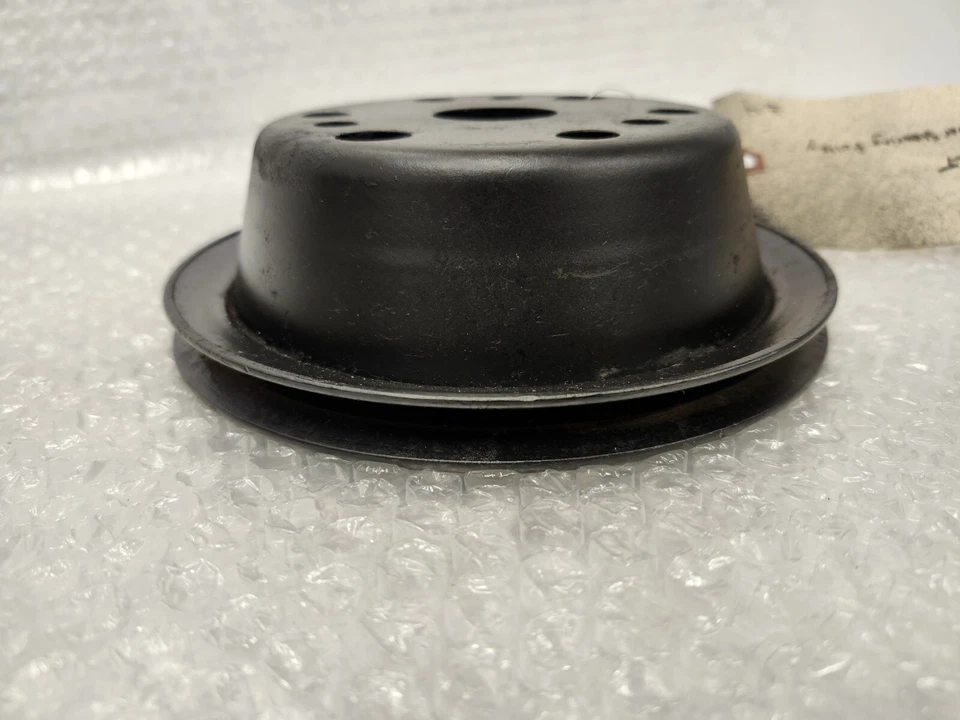 Polea de dirección asistida del cigüeñal Corvette 75-82 1 - ranura OEM GM 14023153 CT Foto 2 de 3