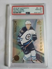 Patrik Laine RC Rookie 16-17 SP Authentic Spectrum FUTURE WATCH Gem Mint PSA 10