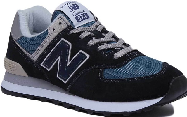 navy blue new balance 574 