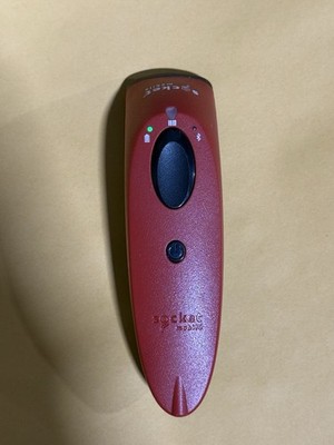 Socket Mobile SocketScan S700 1D Bluetooth Barcode Scanner Red - See Description