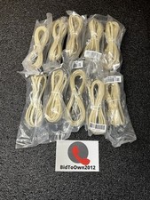 Lot of 10 Nortel M5009 replacement Line Cord 7ft RJ11 6P4C - Ivory NEW 