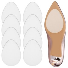 8 PCS Non-Slip Shoe Pads for Bottom of Shoes  Clear Self-Adhesive Sole Protec...