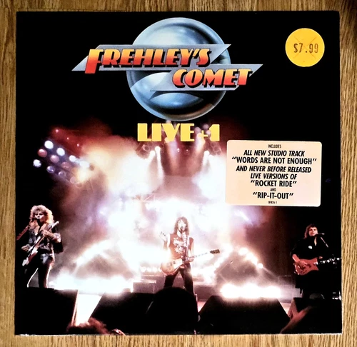 FREHLEY'S COMET Live +1 ORIGINAL FIRST PRESSING FACTORY SEALED KISS ACE FREHLEY