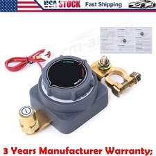 5-80V Battery Power On-Off Cut Master Switch Disconnect Isolator Marine Car RV