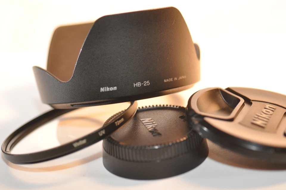 Lente Nikon AF Zoom Nikkor 24-85mm f/2.8-4 D macro FX HB-25 para F100 DF D750 D850 - Imagem 2 de 4