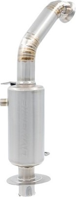 Bikeman Performance Powder Lite Slip-On Muffler Stainless Steel #02-330PL-SS