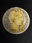 1905-S Barber Silver Quarter Dollar 25C #2322