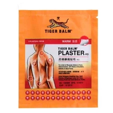 1X Tiger Balm Plaster Warm 2-patch 10×7cm – Muscle & Joint Warm Relief Patch