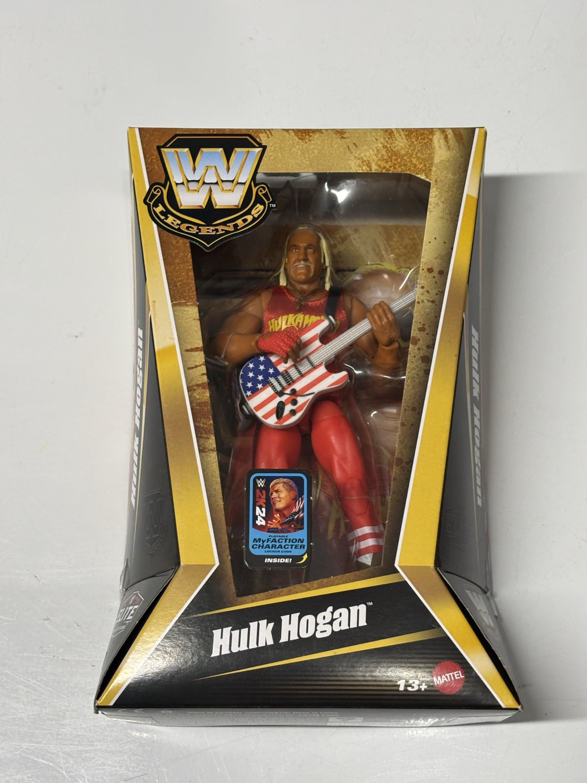 WWE Legends Elite Collection Series 23 HULK HOGAN 6” Wrestling Action Figure NEW