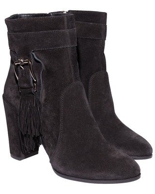 Tod S Fringe Leather Boot Women's