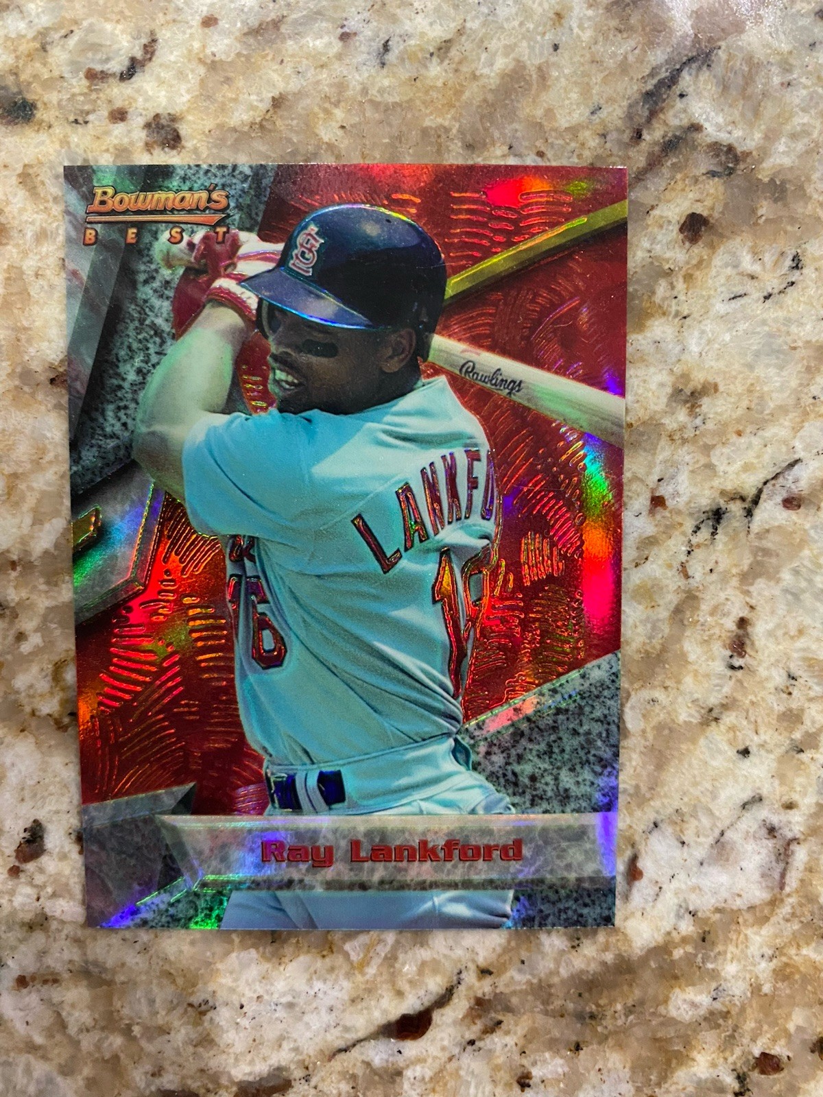 1994 Bowman's Best - Red Ray Lankford #64 Refractor