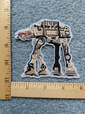STAR WARS MOVIE AT-AT WALKER IRON ON PATCH   FREE SHIPPING