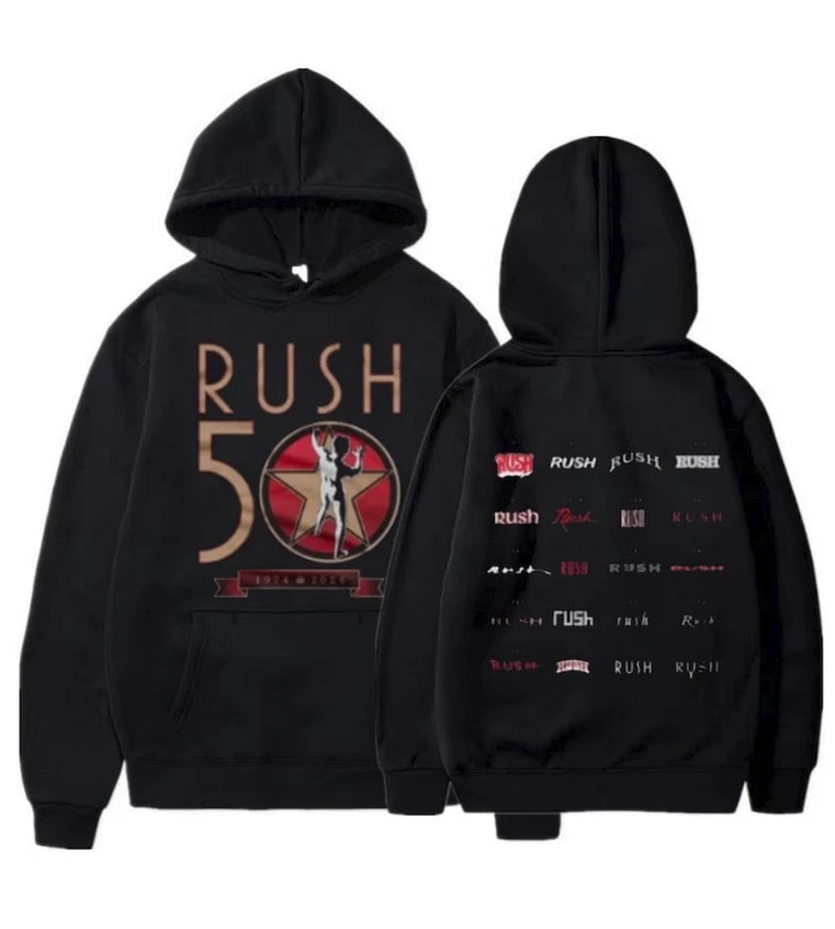 Rush R50 Tour T-Shirt – Vintage Rock Band Graphic Tee | Fan Apparel