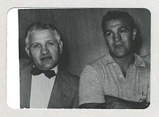 Rocky Marciano & Al Wolgast 1955 Original Boxing Photo, Vince Handley collection
