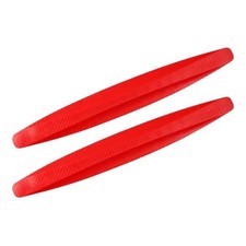 2pcs Car Bumper Protector Strips Anti Scratch Corner Guard 2pcs Car Bumper Protector Strips Anti Scratch Corner Guard